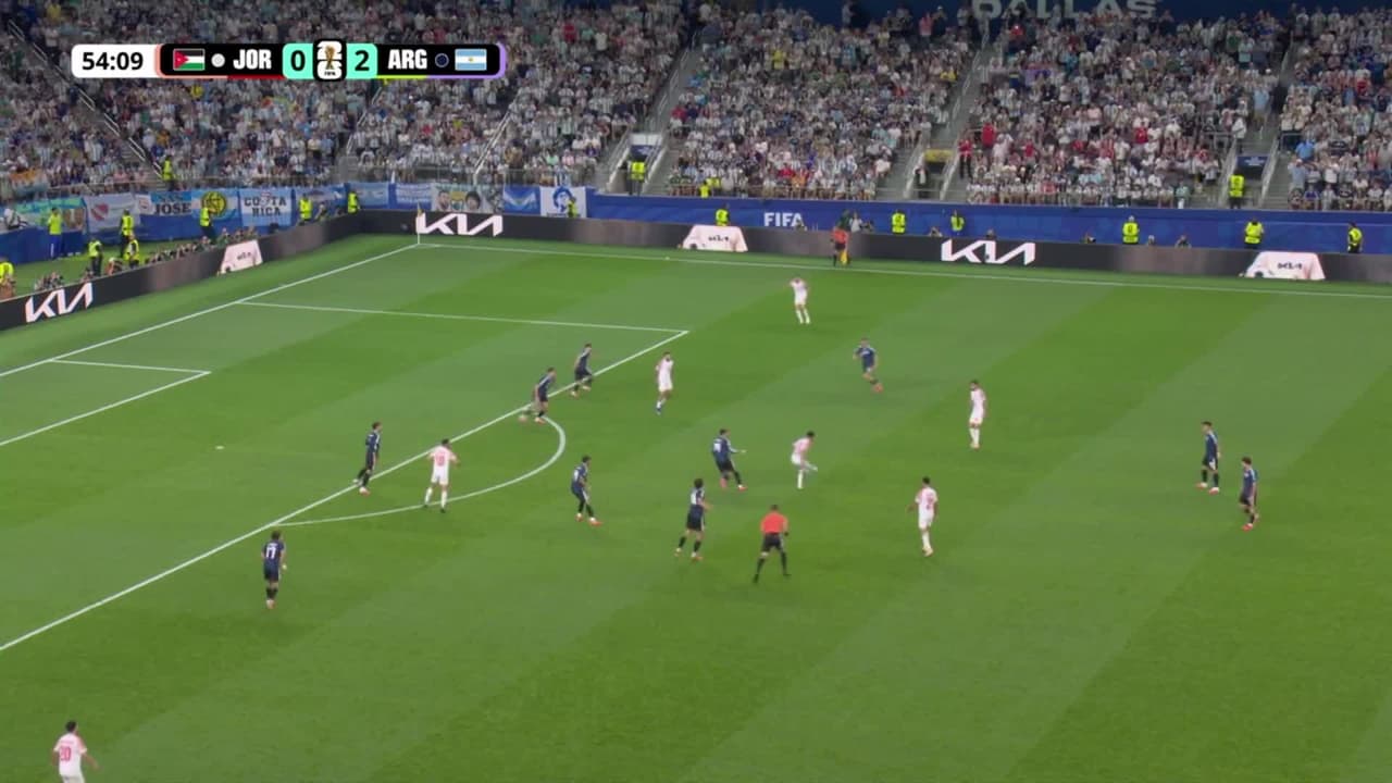 ¡GOL!  anota para Jordania. Mousa Al Tamari