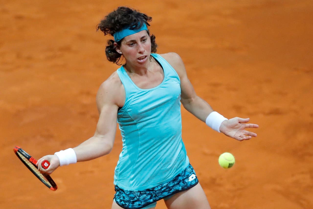 La española Carla SuárezNavarro remontó y ganó con sets 2-6, 7-6 (3), 6-4 contra Elina Svitolina.