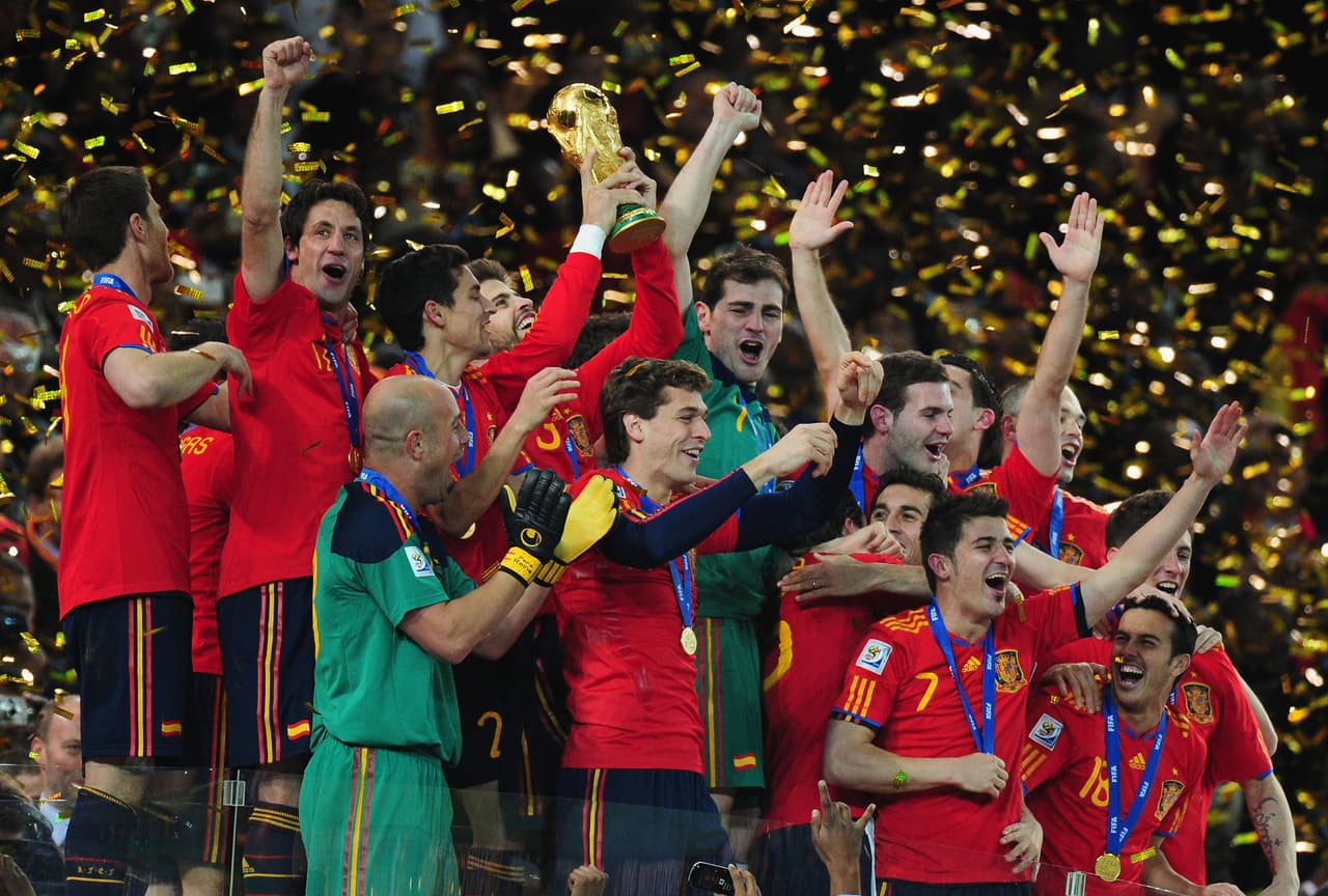 El campeonato del mundo fue el primer torneo de Piqué con una selección que venía de imponerse en la Eurocopa del 2008, una generación brillante.