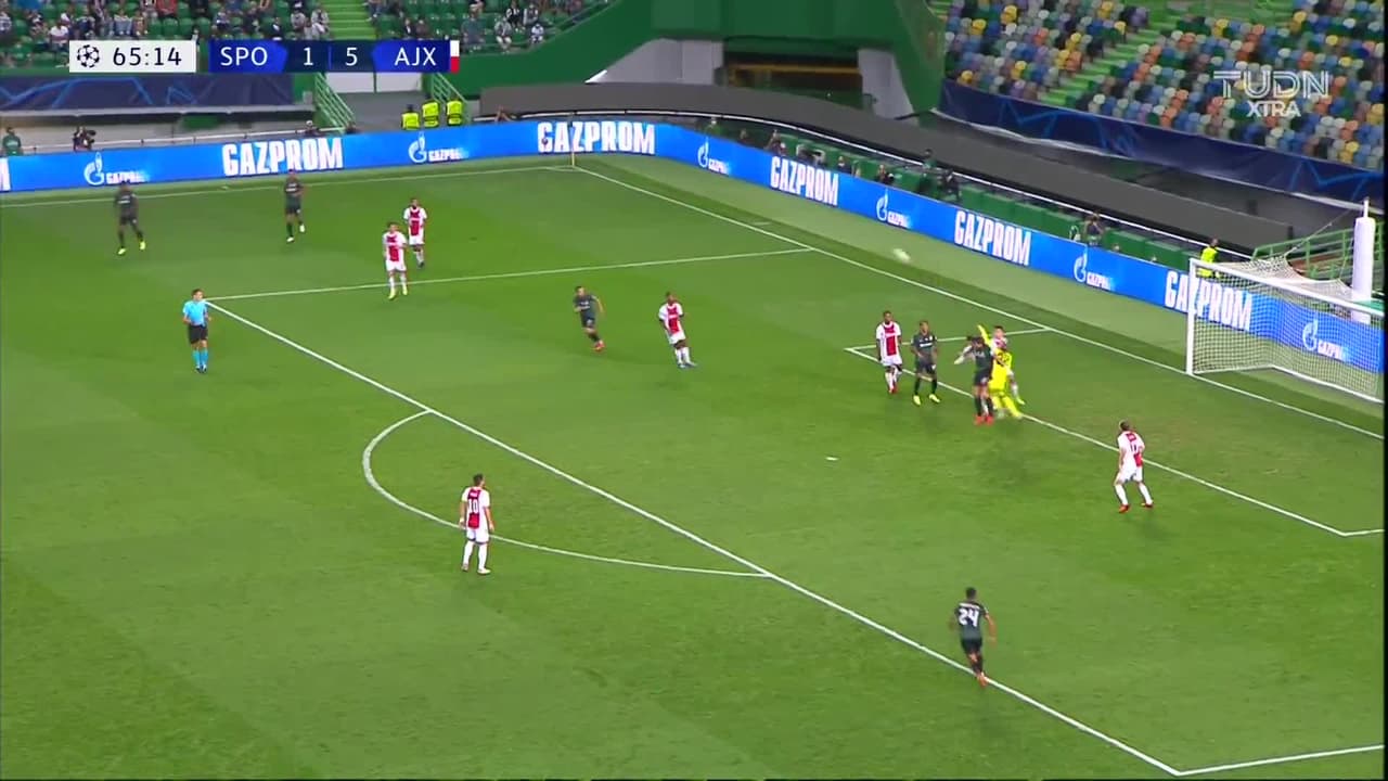 ¡TIRO ATAJADO! disparo por João Palhinha.