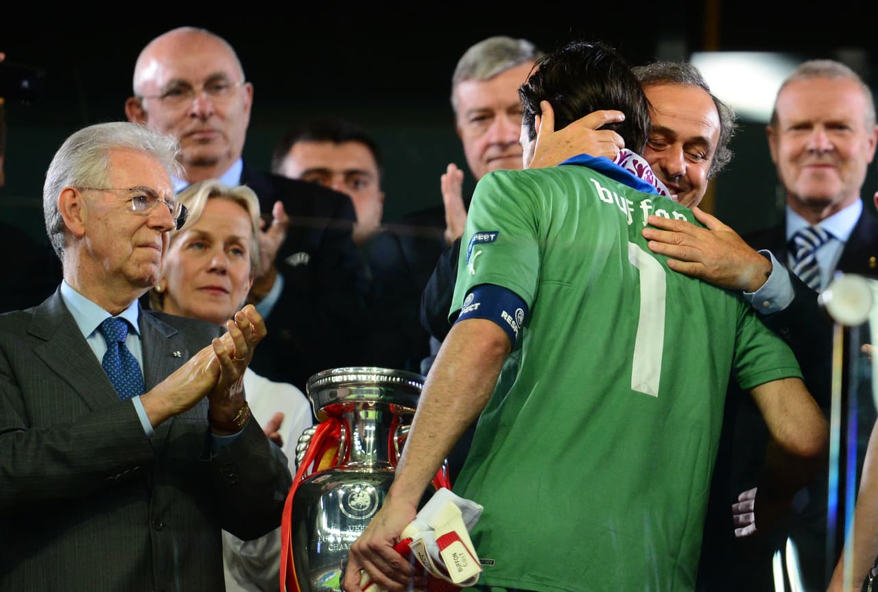 Buffon fue escogido para el Equipo Ideal de la Eurocopa.