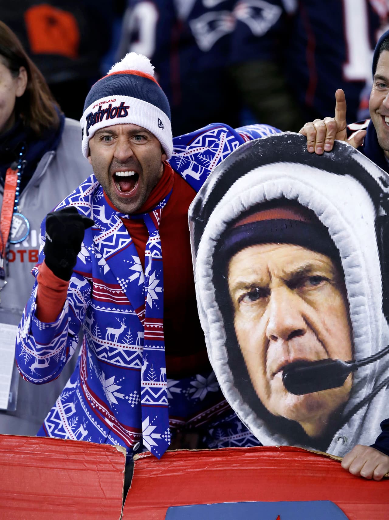 Belichick, el estratega de los Patriots, todo un ídolo en New England.