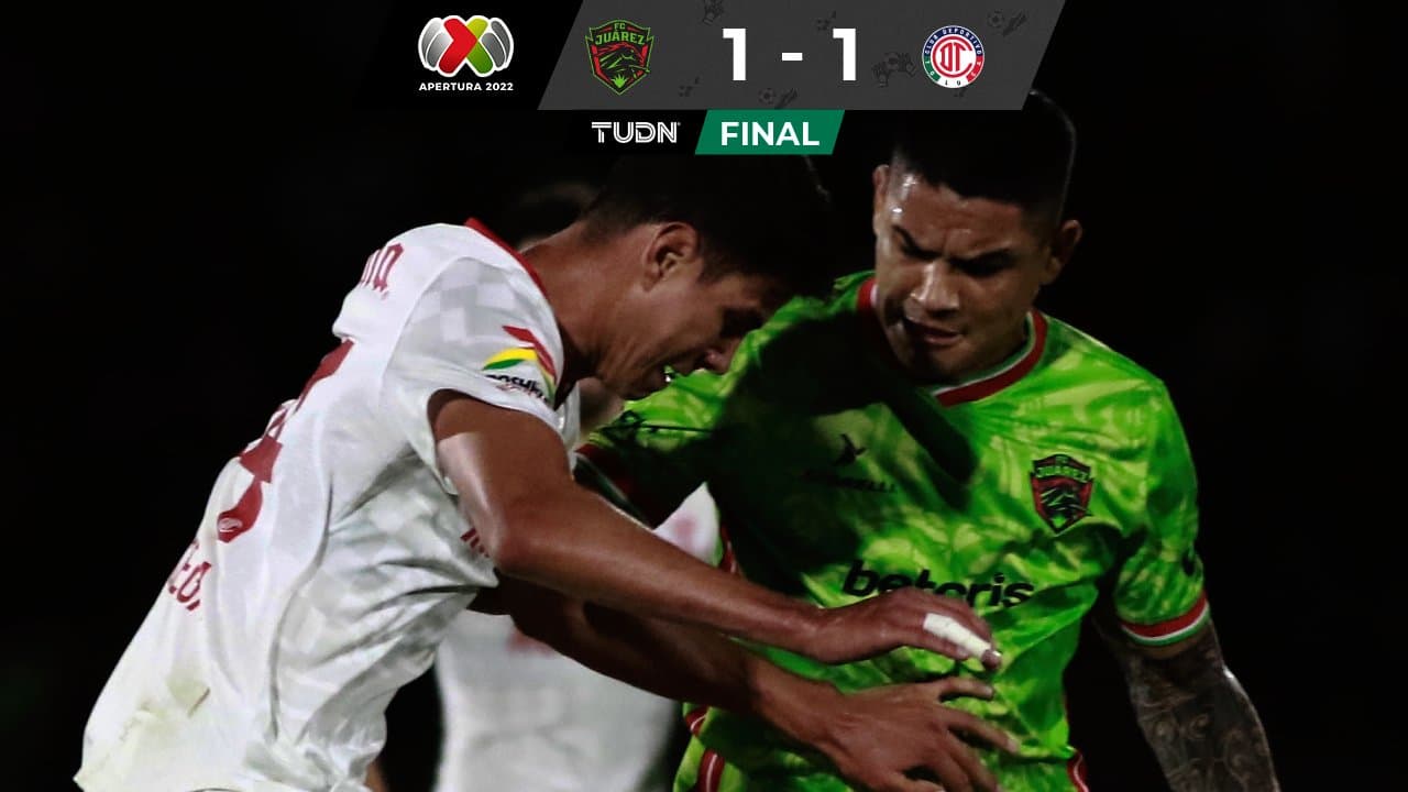Toluca le arrancó el empate a Bravos de Juárez en su casa