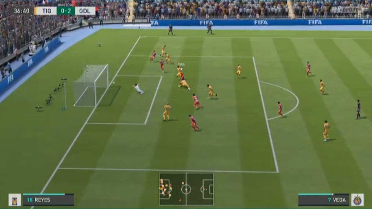 El arquero de los felinos no metió las manos en la goleada que le propinó Beltrán.