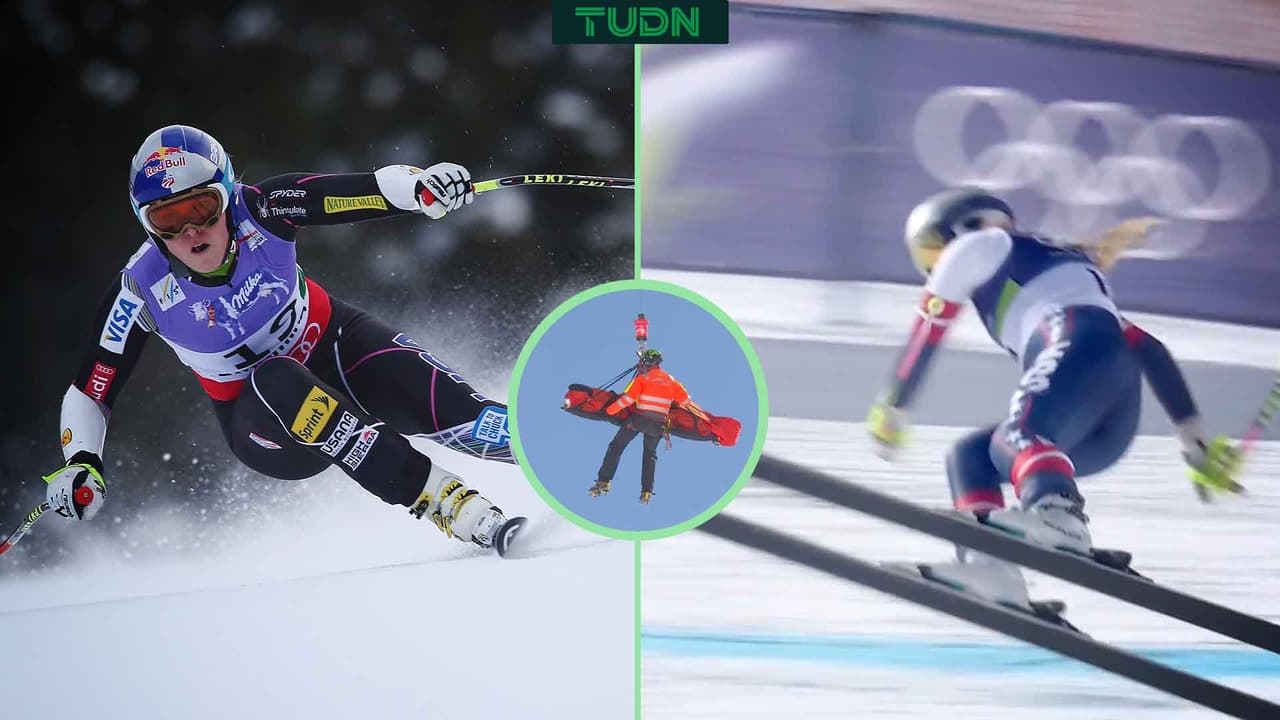 Juegos Olímpicos: Lindsey Vonn y el accidente similar al que sufrió en Milano Cortina 2026