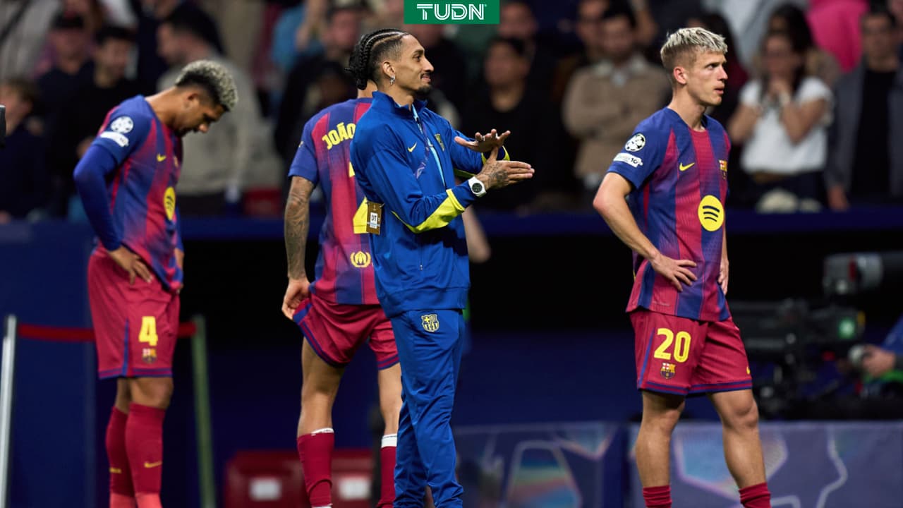 Raphinha, se disculpa por sus gestos a la afición del Atlético