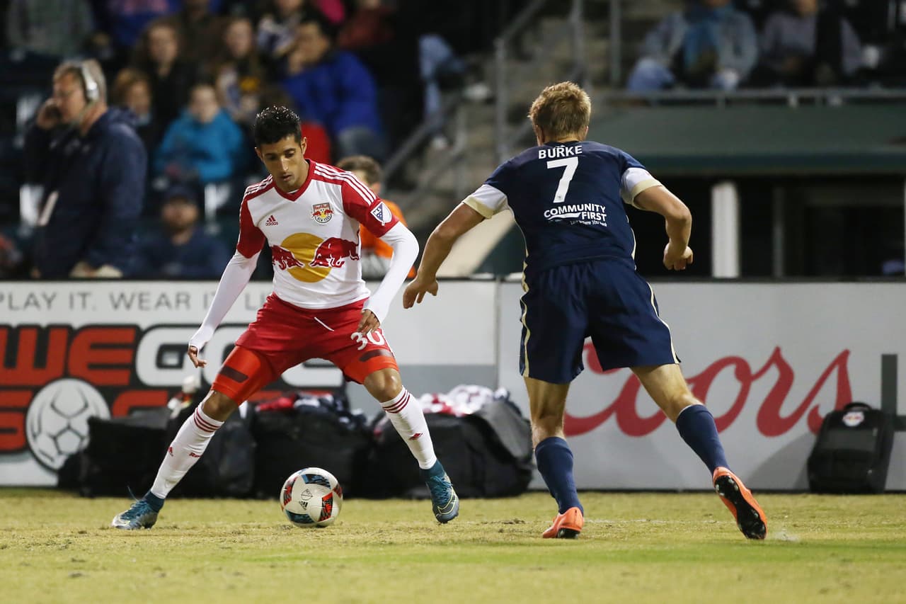 Gonzalo Verón, cedido al filial de los Red Bulls en la USL.