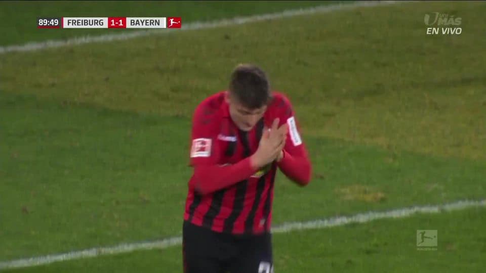 Tiro desviado de Brandon Borrello