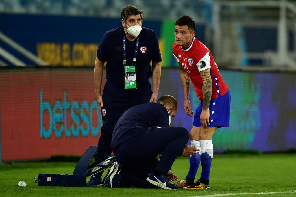 Ben Brereton anota el único tanto del partido y le da la victoria a 1-0 a Chile sobre Bolivia en la jornada dos de la Copa América 2021.
