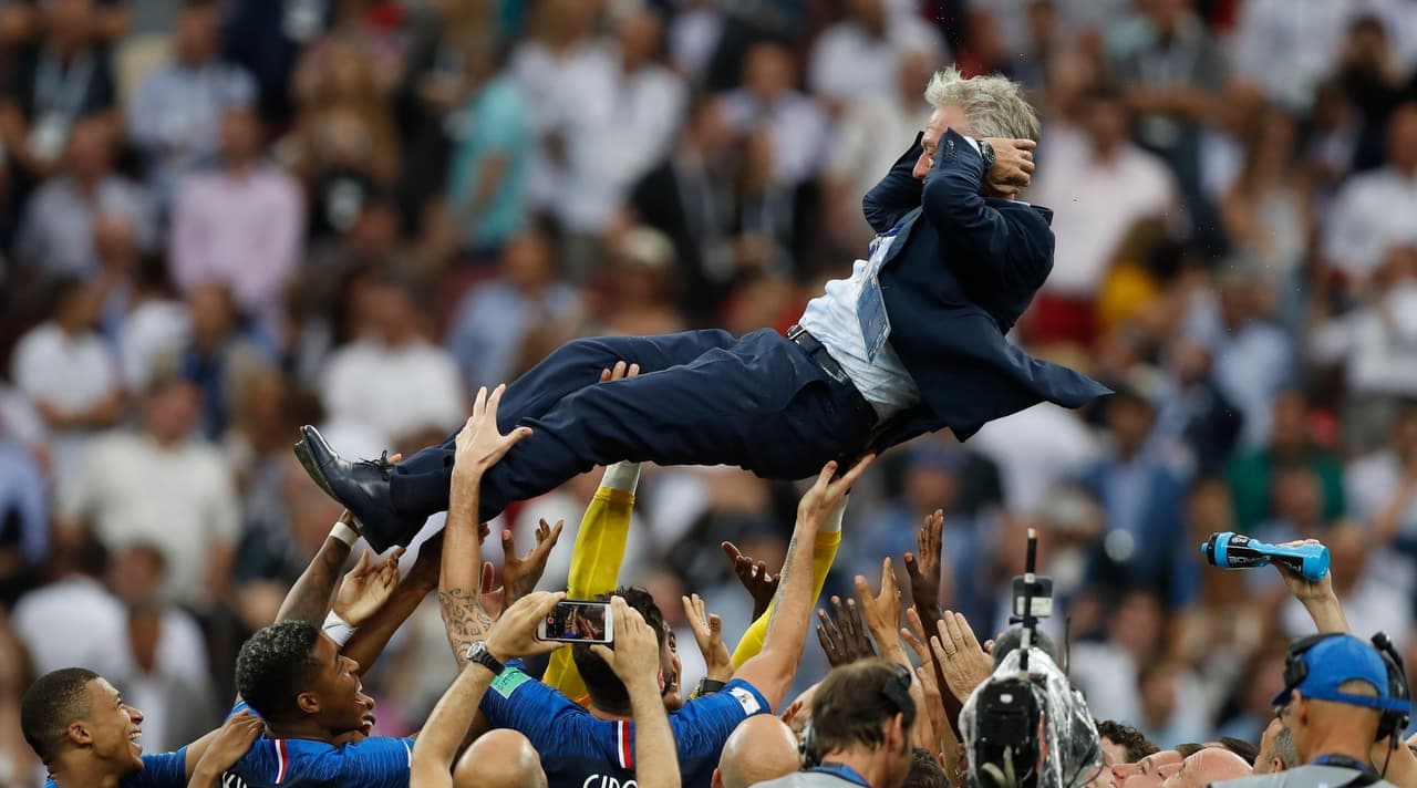 Didier Deschamps, el tercero en lograr ser campeón del mundo como jugador y entrenador 