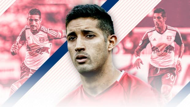 El volante argentino Gonzalo Verón busca un nuevo comienzo con New York Red Bulls