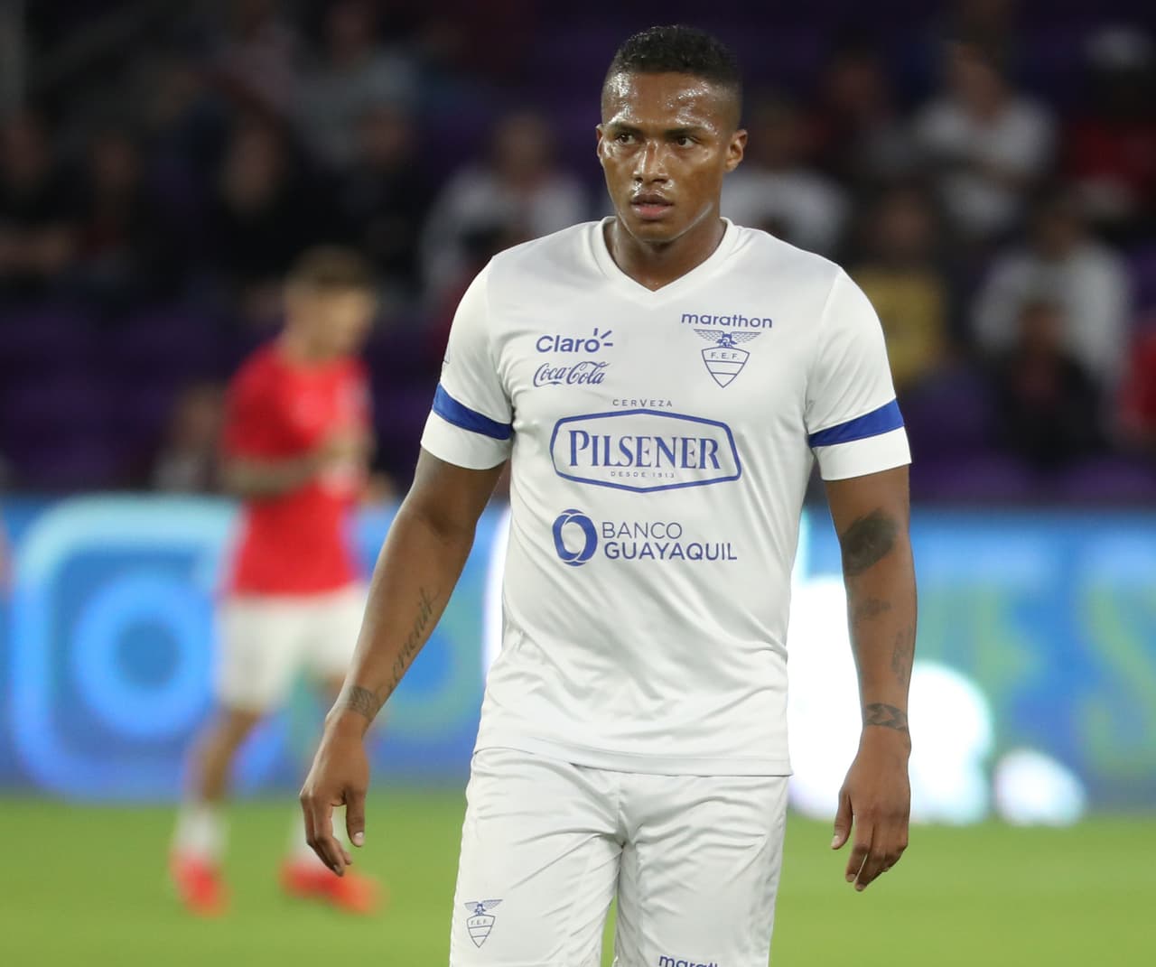 Antonio Valencia, en su reciente etapa con Liga Deportiva Universitaria de Quito.