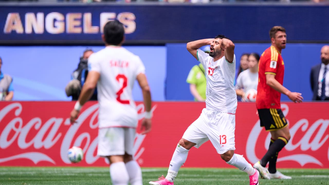 Bélgica aún no puede con Irán en duelo del Grupo G del Mundial 2026