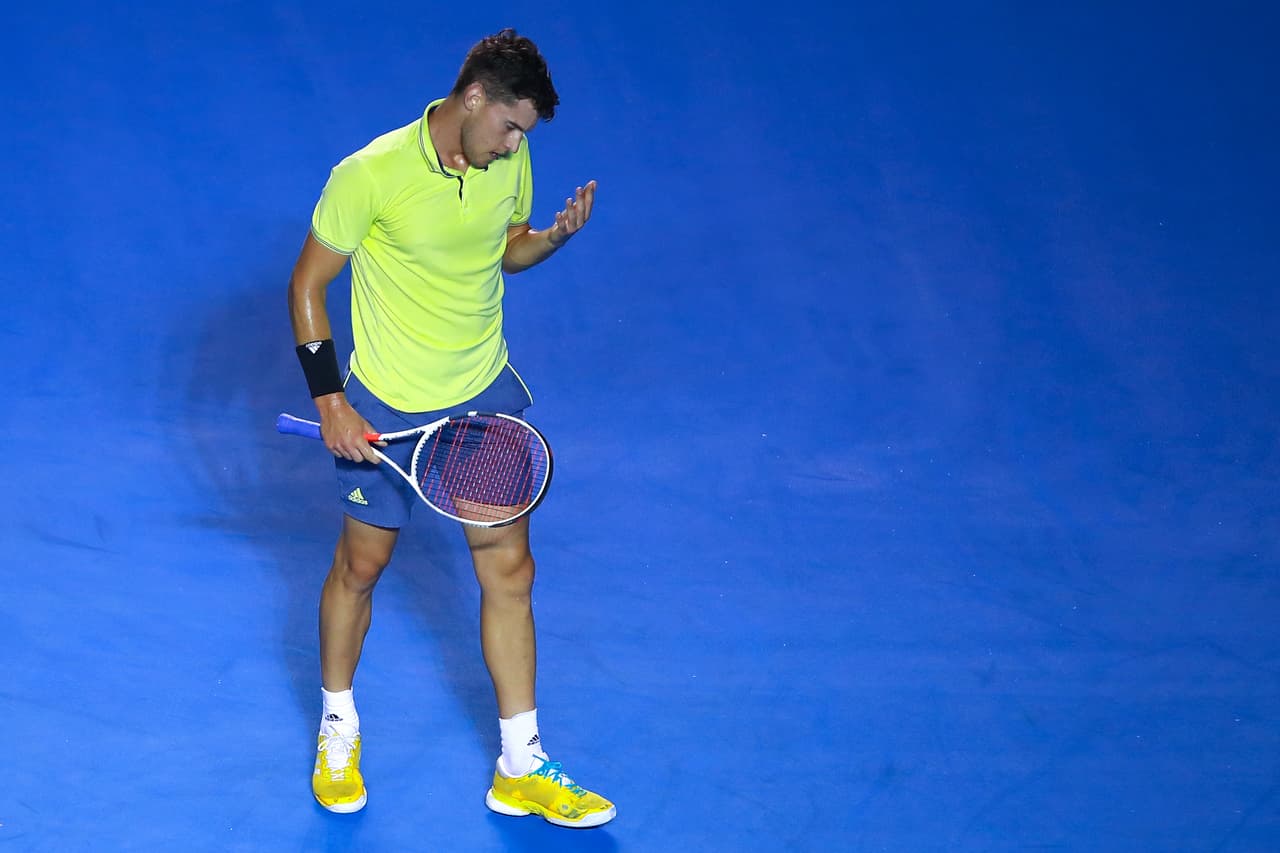 En un duelo entre dos de los 10 mejores jugadores del mundo, el austríaco, número seis de la clasificación, dio guerra pero no se pudo iponer contra el noveno.