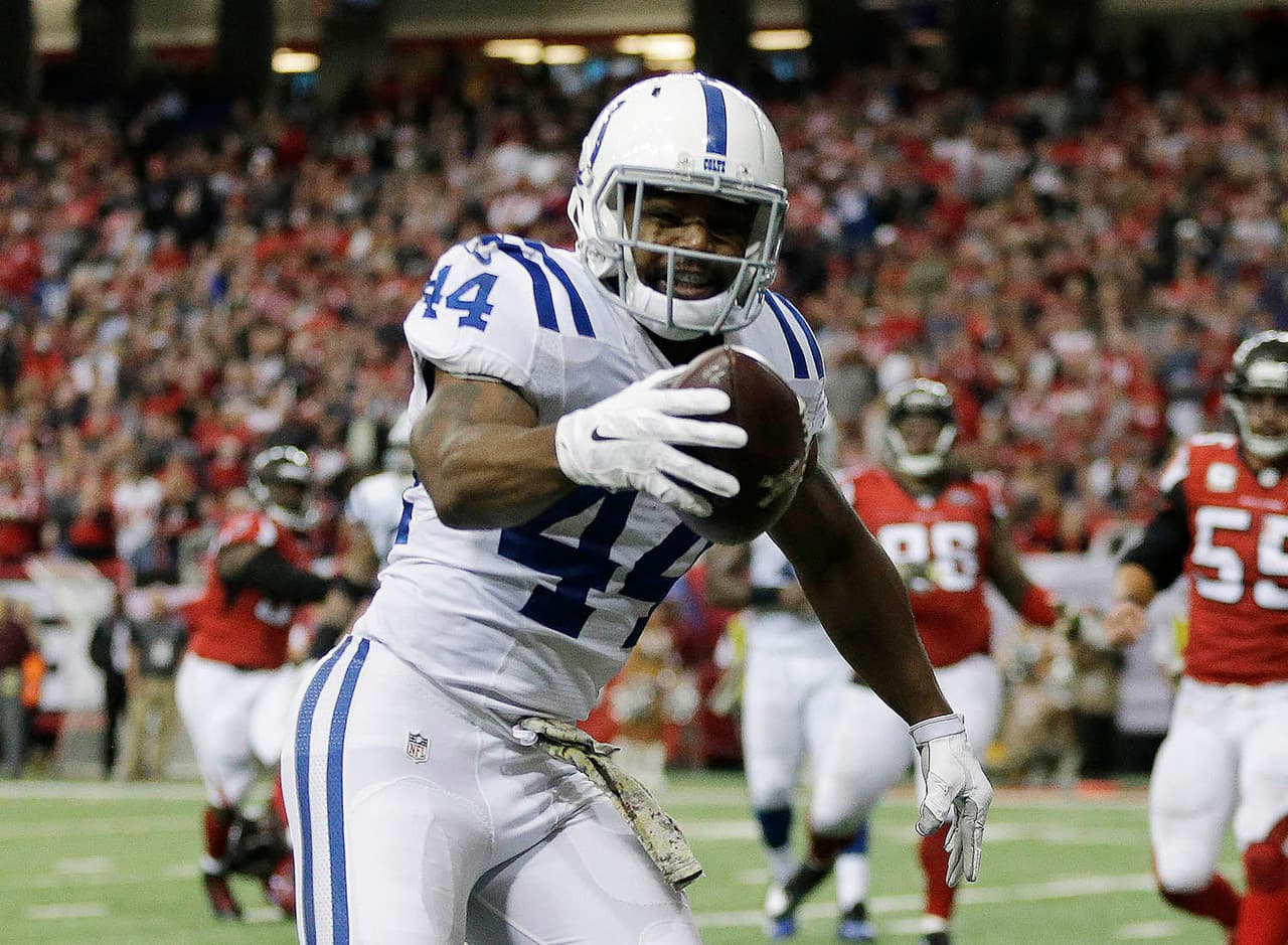 21.- Ahmad Bradshaw, RB, Indianapolis Colts.- 17.2 puntos.