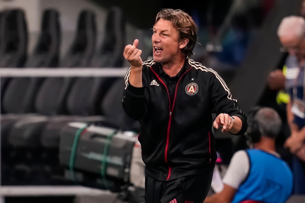 La frustación del entrenador Gabriel Heinze fue evidente.
<br>