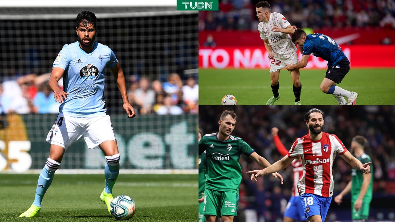 Araujo tiene minutos con Celta; Herrera no juega con el Atleti