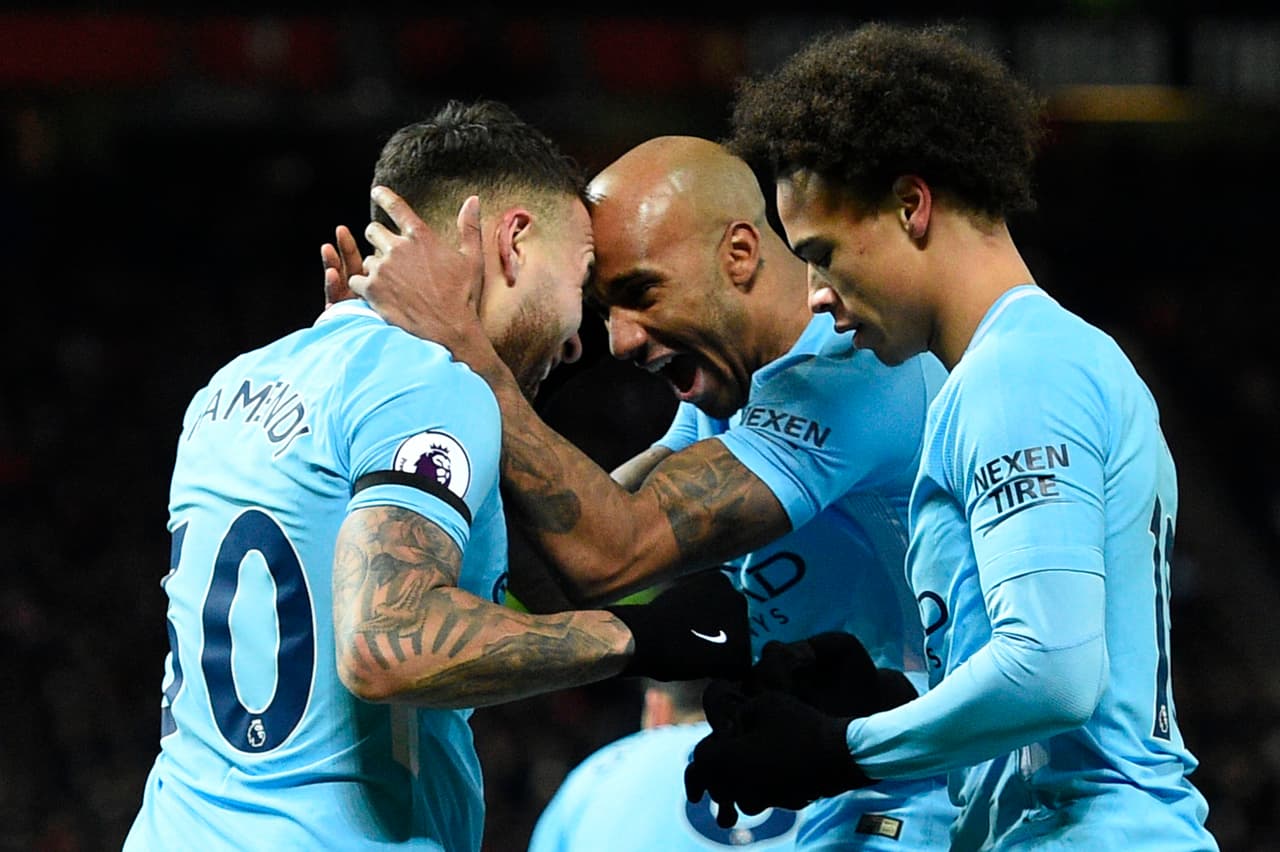 Un gol que puso al equio de Pep Guardiola a 11 puntos del United como único y sólido líder del campeonato.