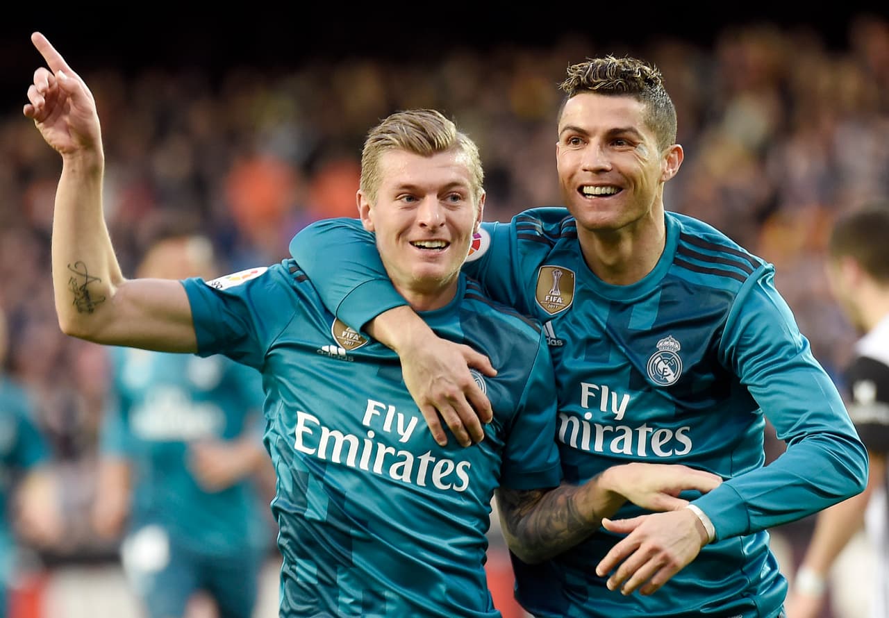 Real Madrid todavía tuvo fuerzas para ampliar el marcador con un buen gol del alemán Toni Kroos al 89'.