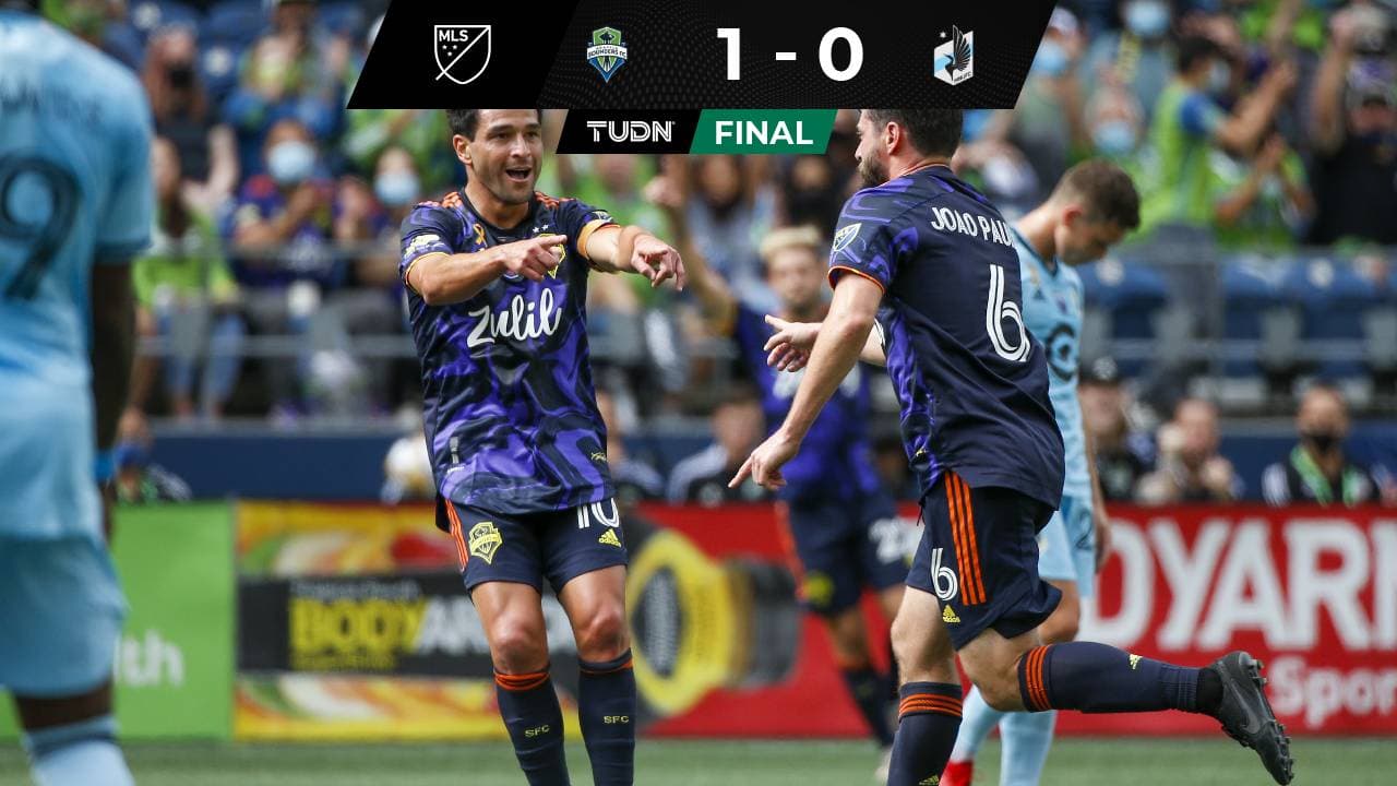 Trallazo de João Paulo le dio el triunfo a Seattle sobre Minnesota