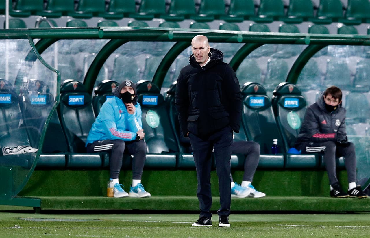 Impotente Zidane por nueva lesión rumbo a Champions League