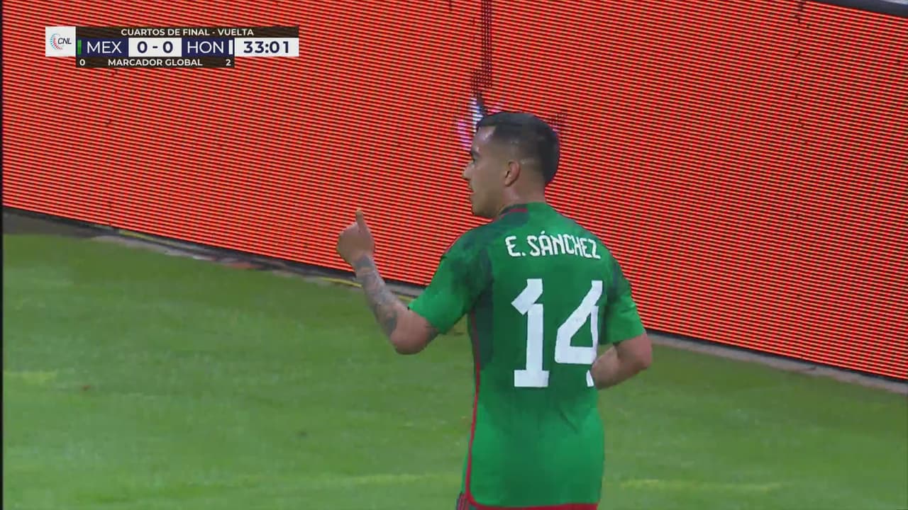 ¡Ahora se salva Honduras! Diagonal del Chucky y le tapan el remate a Sánchez