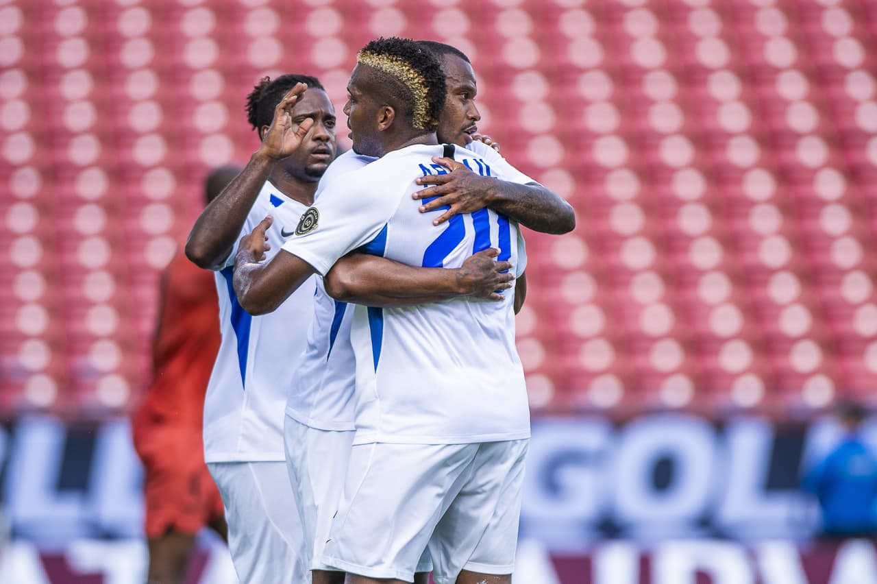 Kevin Fortuné hizo el gol del empate para Martinica.