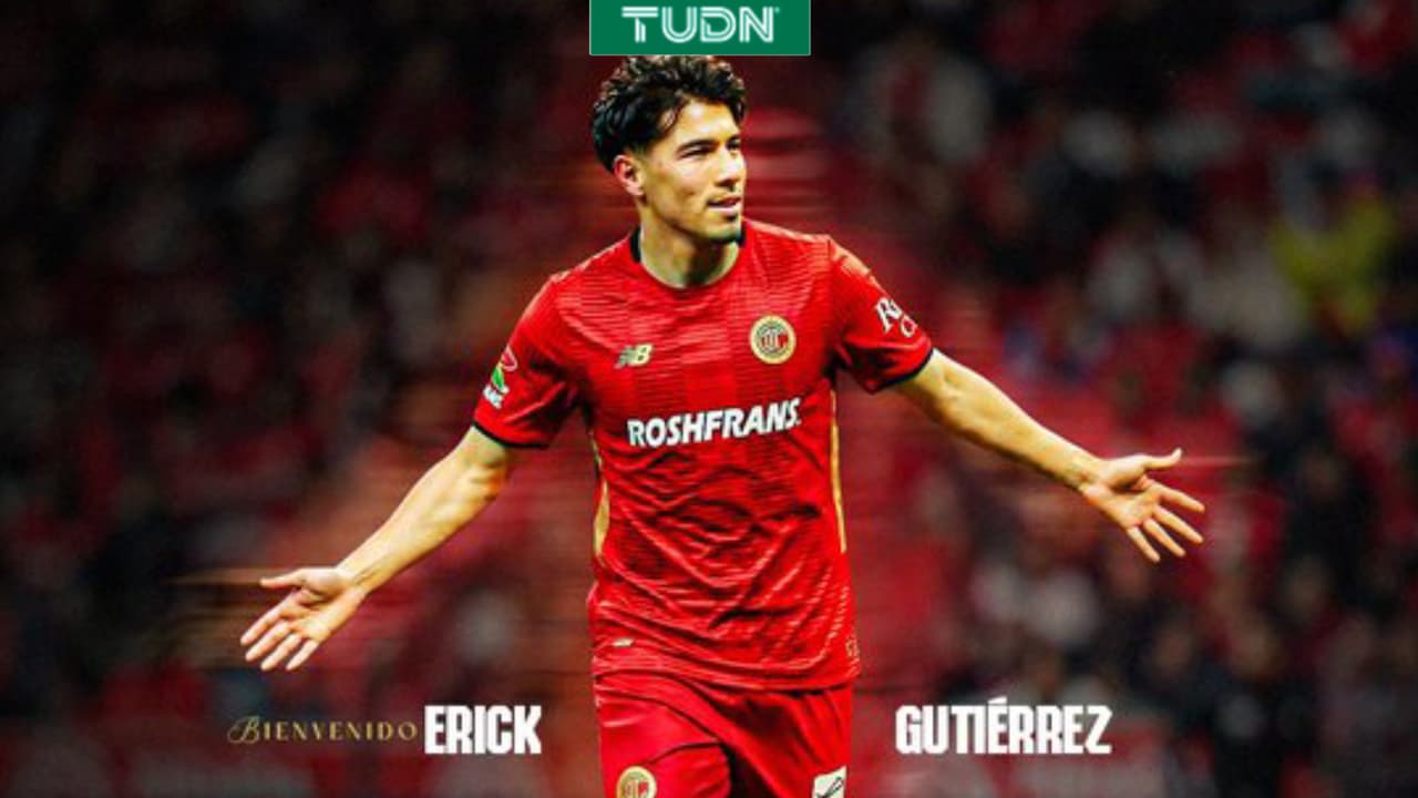 Toluca anuncia incorporación de Érick Gutiérrez proveniente de Chivas