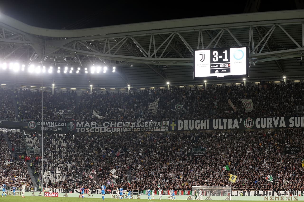 TURIN, ITALY - SEPTEMBER 29: General view during the Srie A match between Juventus and SSC Napoli at Allianz Stadium on September 29, 2018 in Turin, Italy. (Photo by Gabriele Maltinti/Getty Images )