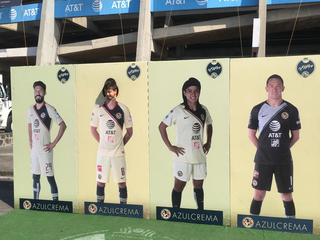 ¿Alguna foto con los ídolos americanistas?