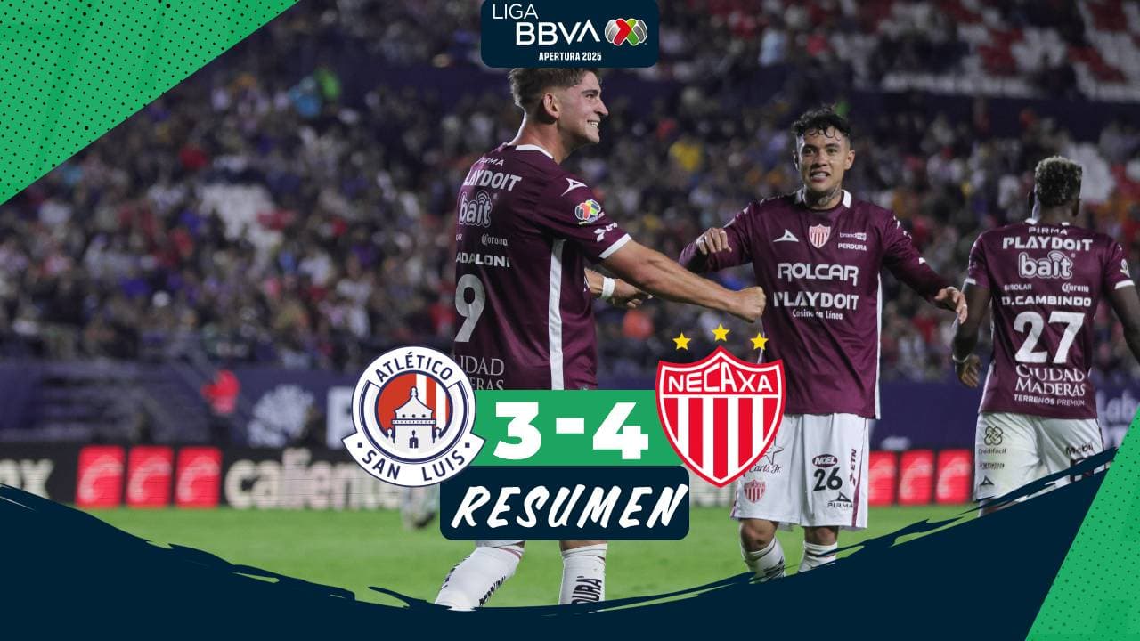 Resumen | Necaxa le pone el pie a San Luis de cara al Play-In
