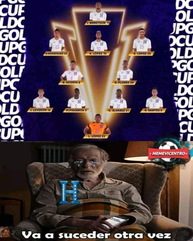La selección de Honduras cayó ante México ayer por la noche 3-0 y el equipo de Fabián Coito quedó eliminado de la Copa Oro. Estos son los mejores memes compartidos en las redes.