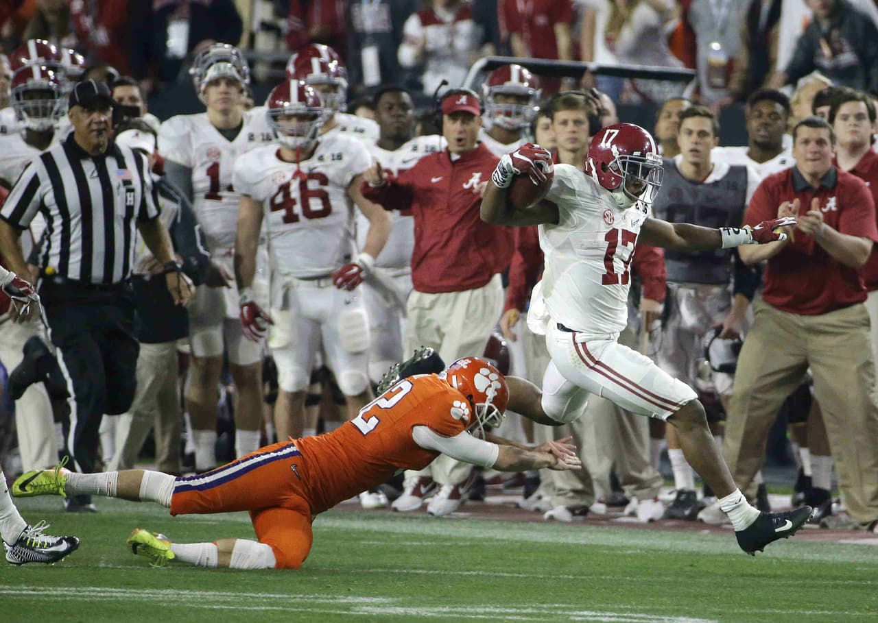 Alabama es campeón colegial luego de vencer 45-40 a Clemson