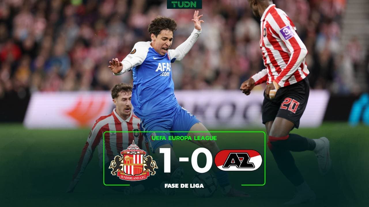 Mateo Chávez es titular en su debut en la UEFA Europa League con AZ Alkmaar