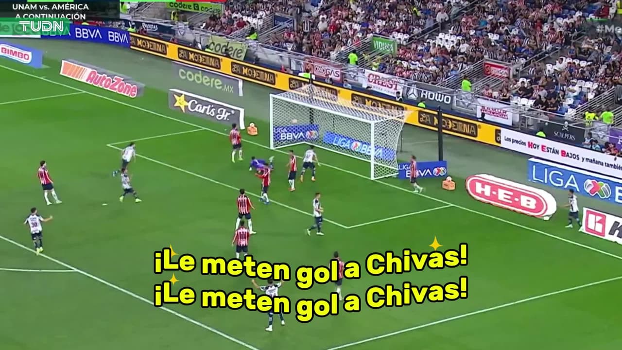 ¡Le anotan un golazo a Chivas y la gente explota!