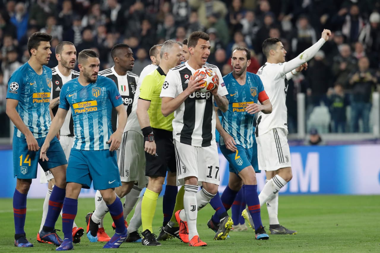 Así fue cómo se vivió la jugada de gol anulado a Juventus contra Atlético de Madrid en los Octavos de Final de Champions League.