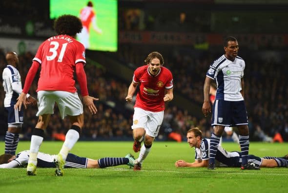 El holandés Blind, uno de los refuerzos del United, salvó un punto para los 'Devils' en casa del West Bromwich.