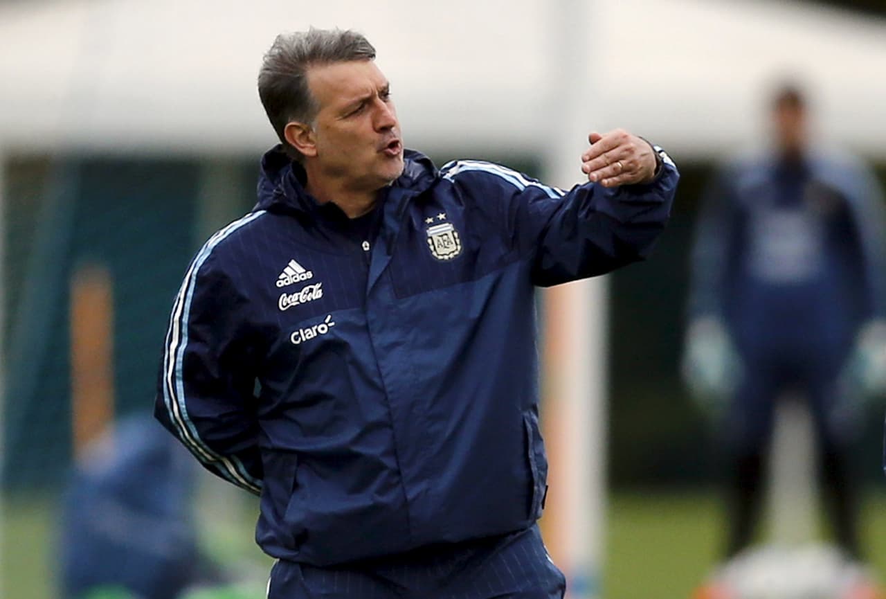 El siguiente paso profesional para 'el Tata' fue la selección argentina, a la que llegó en agosto de 2014. | Fotografía: Reuters