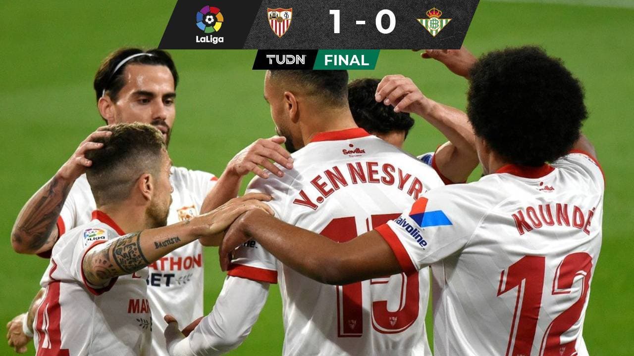 En-Nessyri arrebata el Derby al Betis