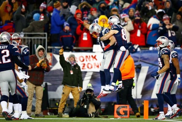 Los New England Patriots consiguieron ir por la corona de la AFC al derrotar por 35-31 a los Baltimore Ravens en la Serie Divisional.