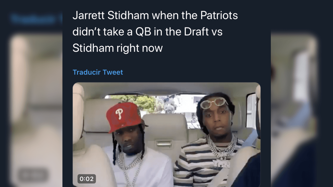 Las redes sociales no perdonaron la llegada de Newton a New England.