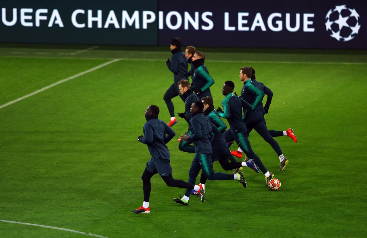 El regreso de Harry Kane con Tottenham fue la novedad en el entrenamiento previo a la visita a Borussia Dortmund para defender en el juego de vuelta la ventaja de 3-0 en los Octavos de Final de la Champions League.