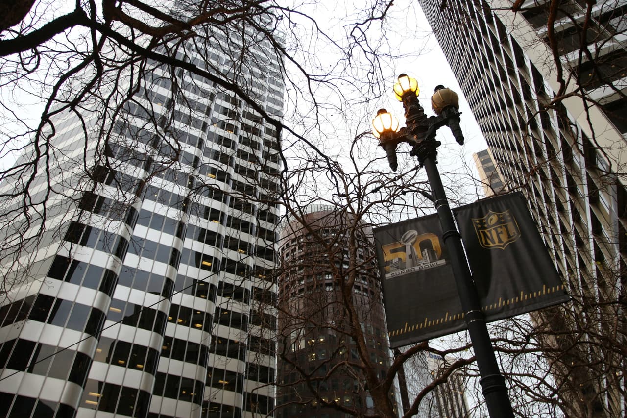 San Francisco luce reluciente ante la llegada de la pasión NFL por el Super Bowl 50.