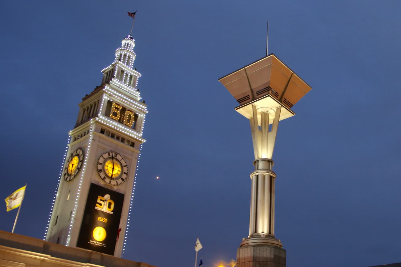 San Francisco luce reluciente ante la llegada de la pasión NFL por el Super Bowl 50.
