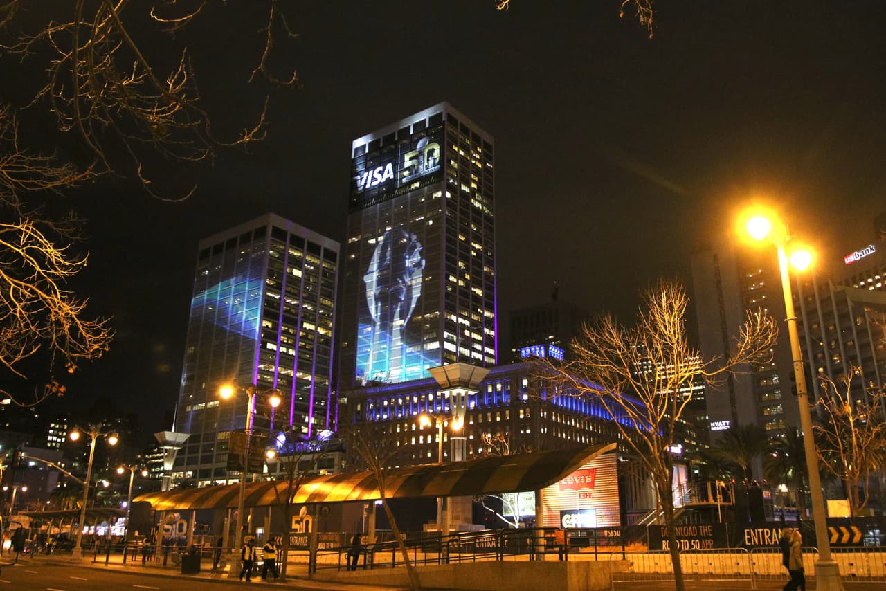 San Francisco luce reluciente ante la llegada de la pasión NFL por el Super Bowl 50.