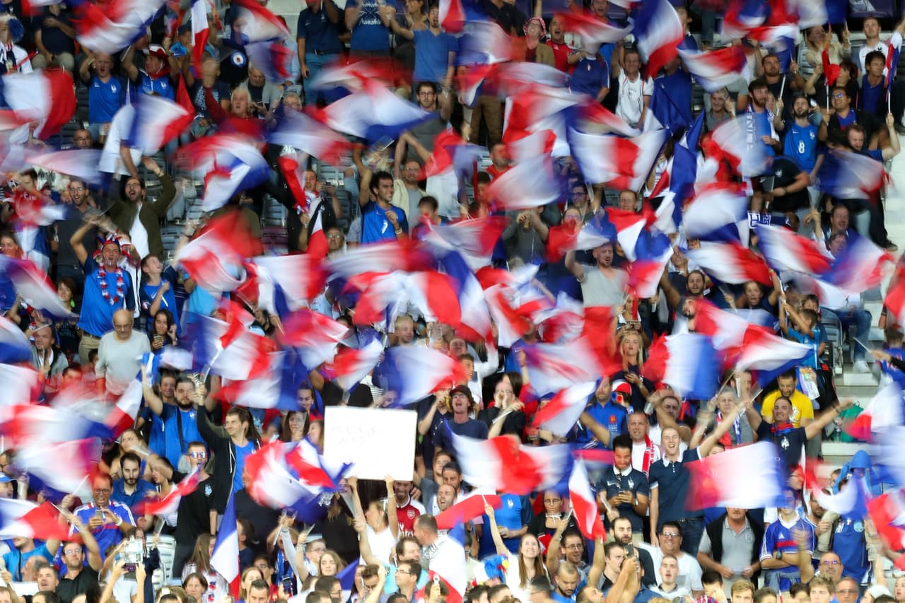 Francia contó con el apoyo de un abarrotado estadio nuevo en Montpellier, pero no fue lo mismo que en Saint-Denis.