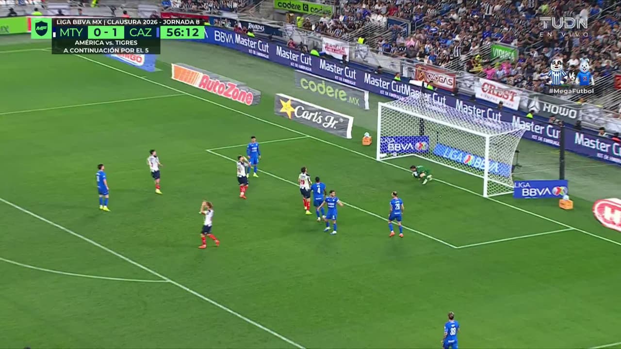 ¡TIRO ATAJADO! disparo por Luca Orellano.