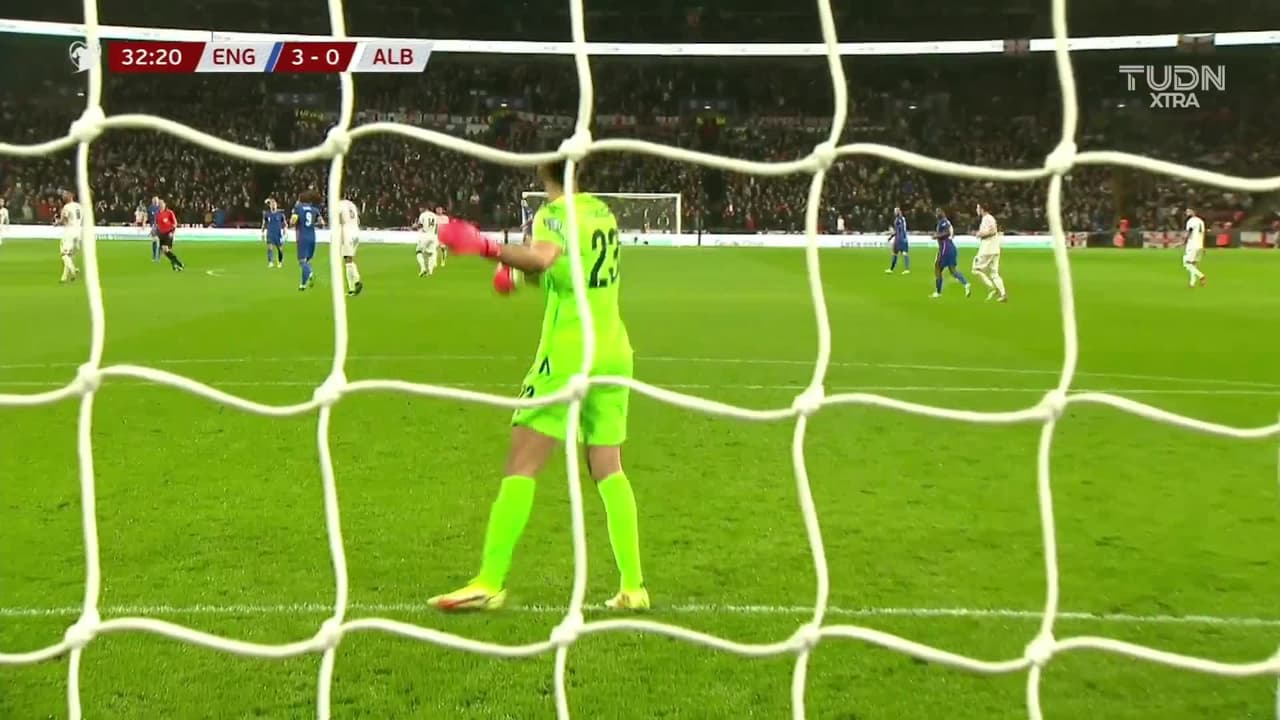 ¡Doblete de 'HurriKane'! Inglaterra pone el 4-0 ante Albania