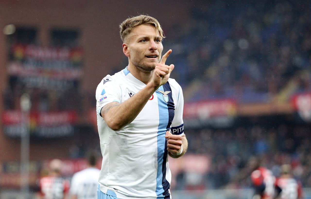El mejor delantero de la temporada fue Ciro Immobile, el italiano goleador del Lazio.