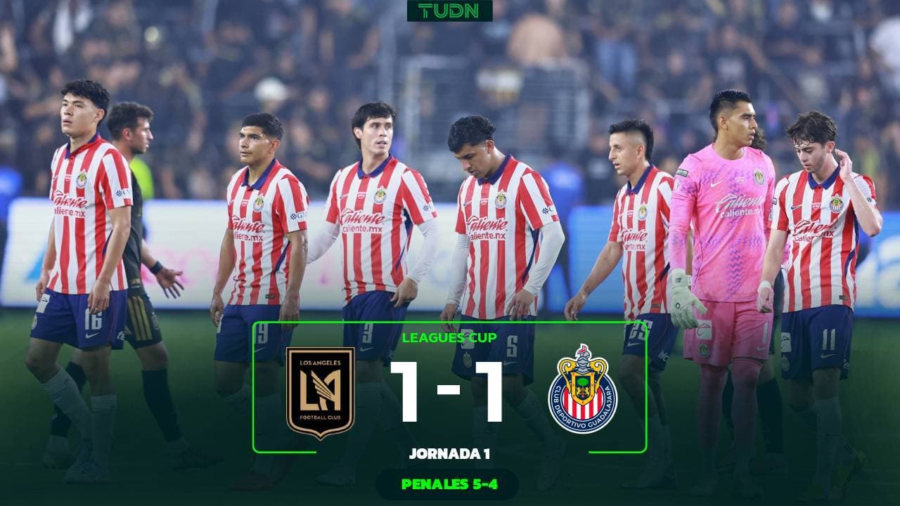 Chivas pierde punto extra en muerte súbita en debut en la Leagues Cup 2026